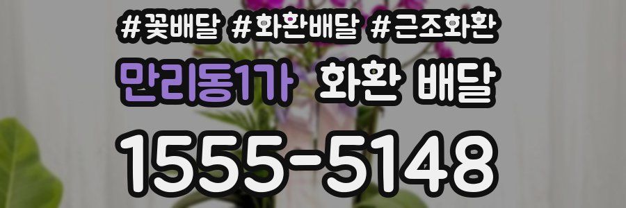 만리동1가 화환 배달