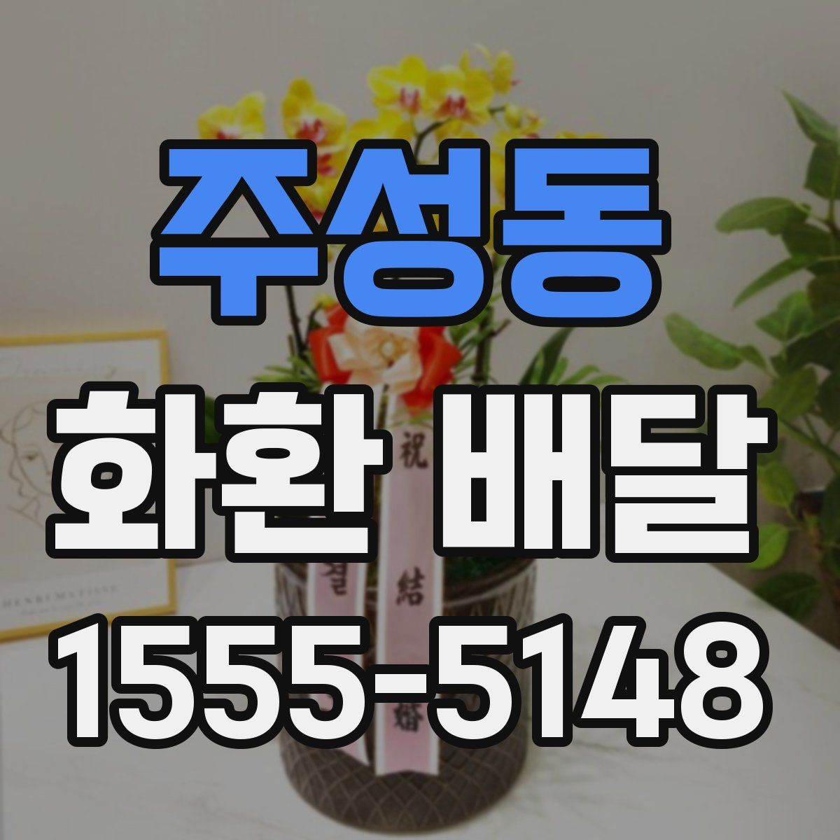 주성동 화환 배달