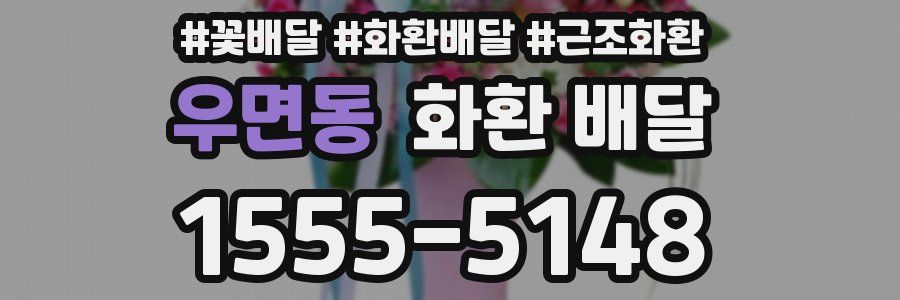 우면동 화환 배달