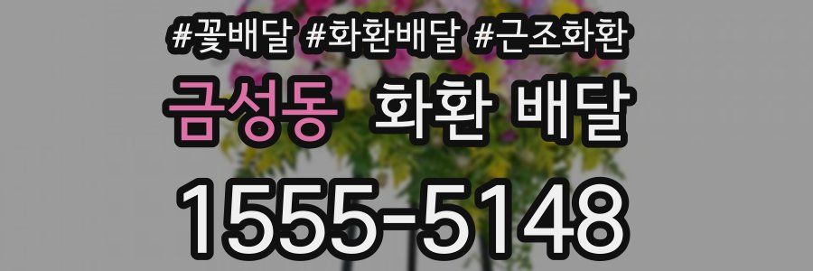 금성동 화환 배달