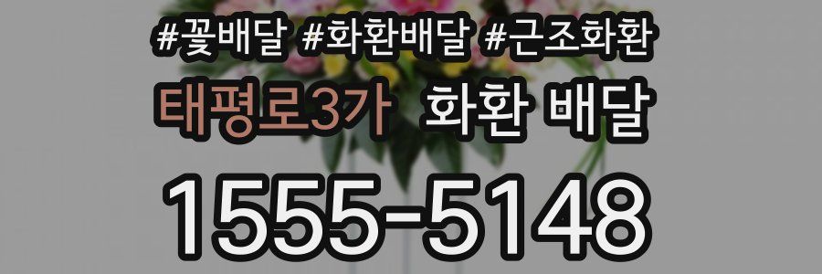태평로3가 화환 배달