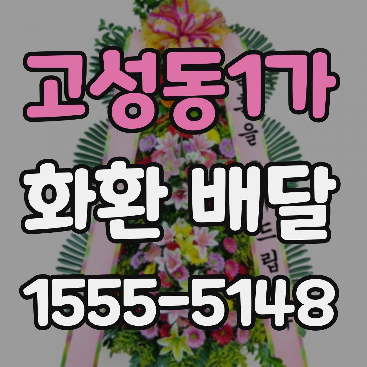 고성동1가 화환 배달