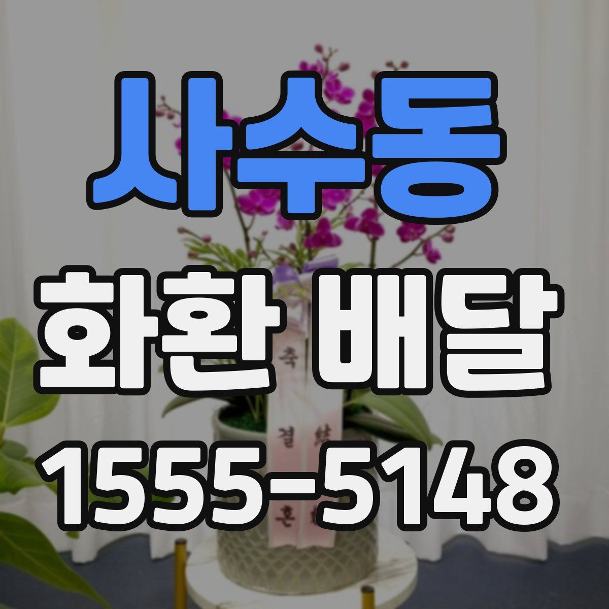 사수동 화환 배달
