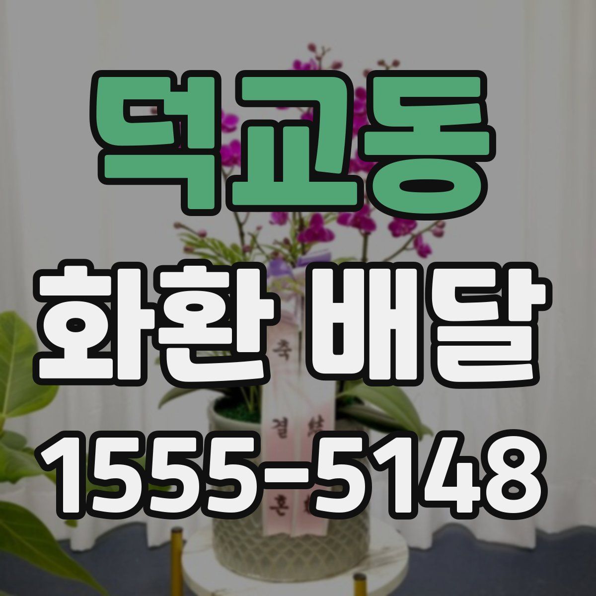 덕교동 화환 배달