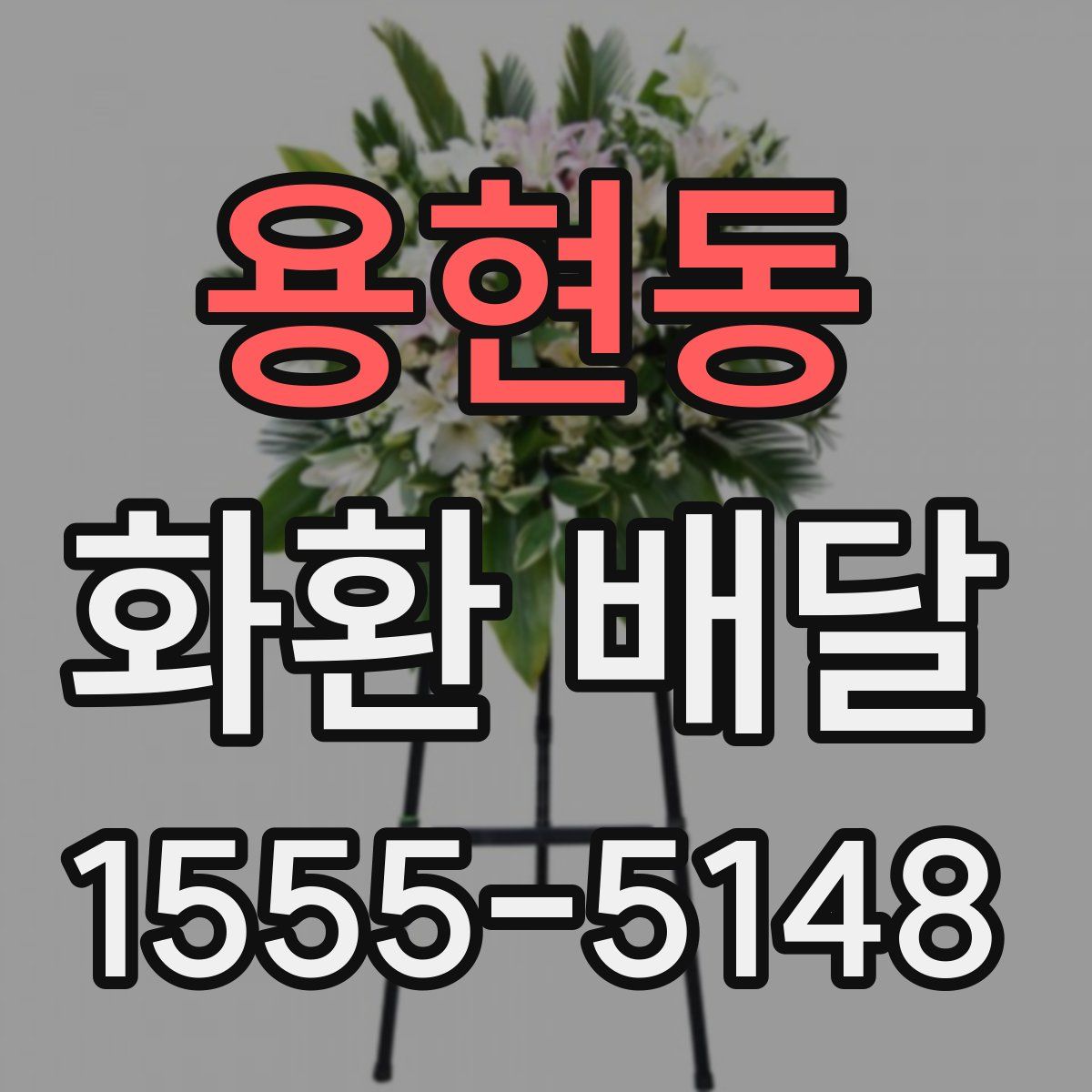 용현동 화환 배달