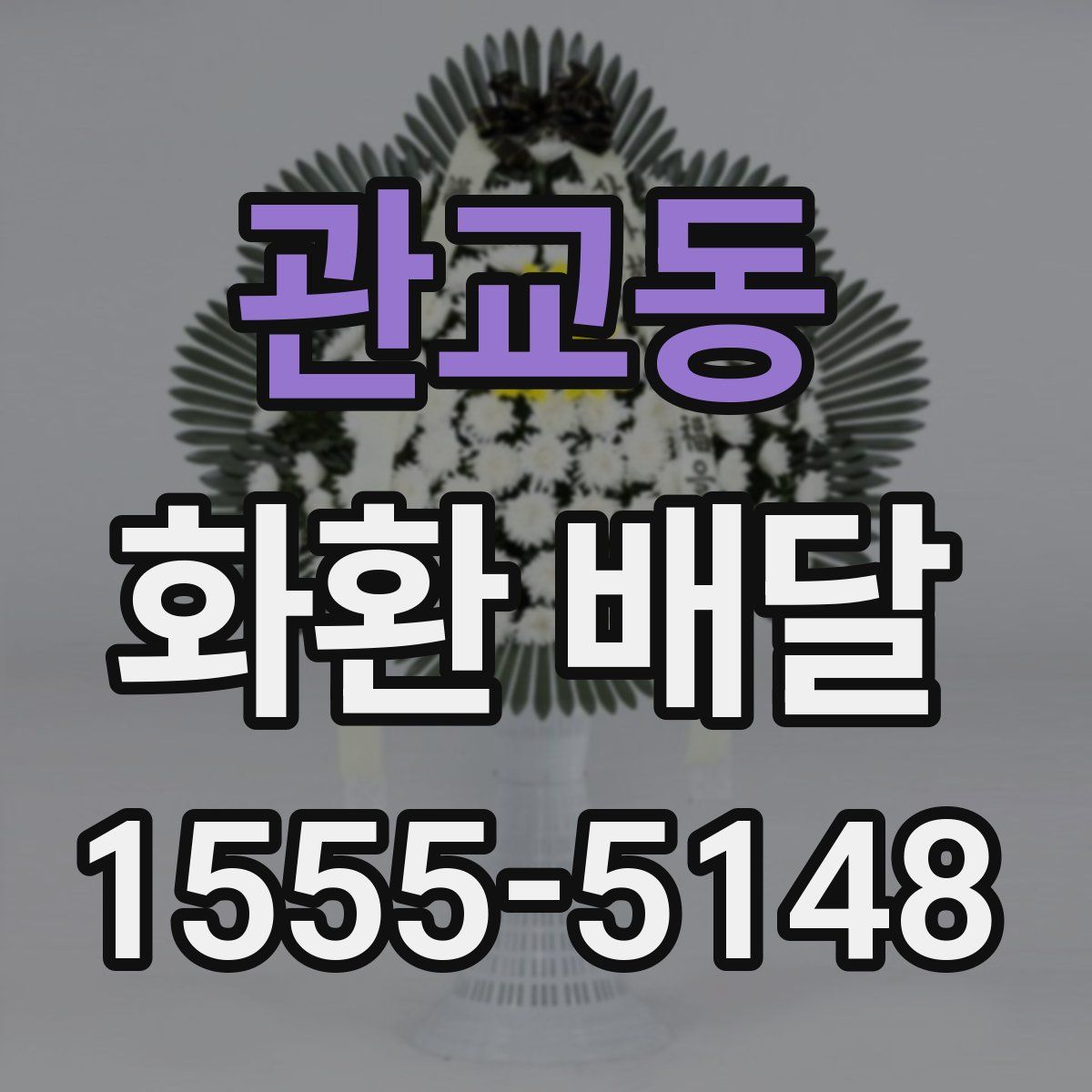 관교동 화환 배달