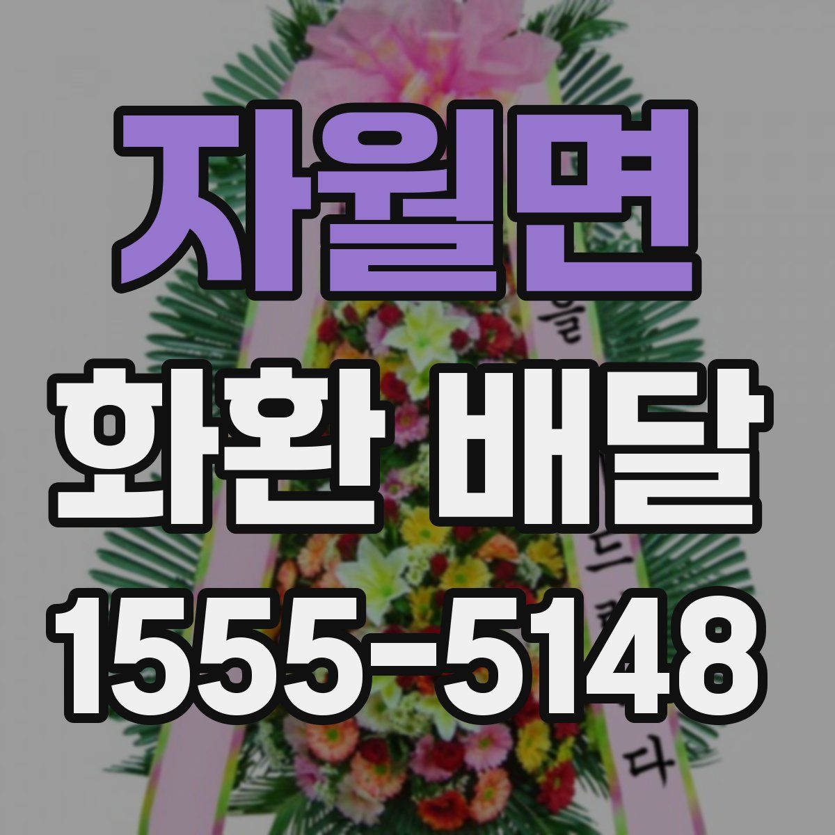 자월면 화환 배달