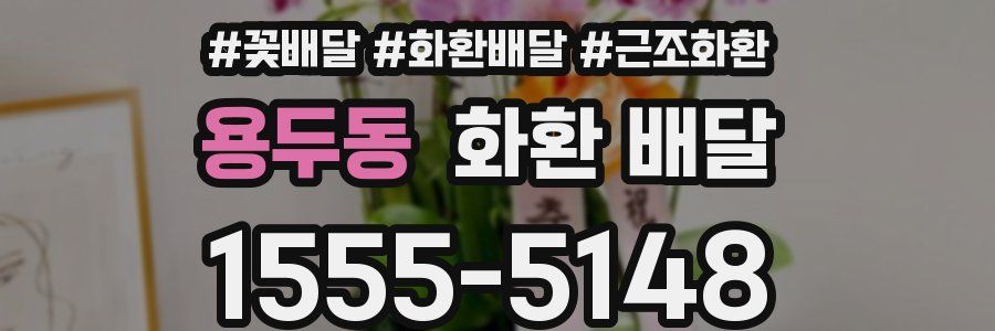 용두동 화환 배달