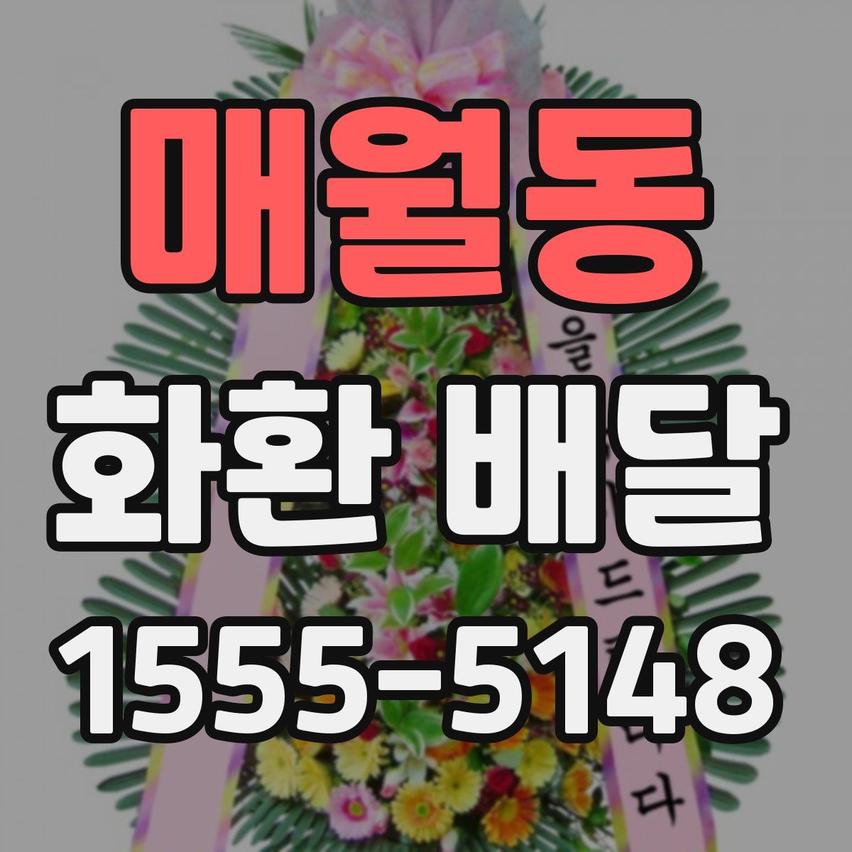 매월동 화환 배달