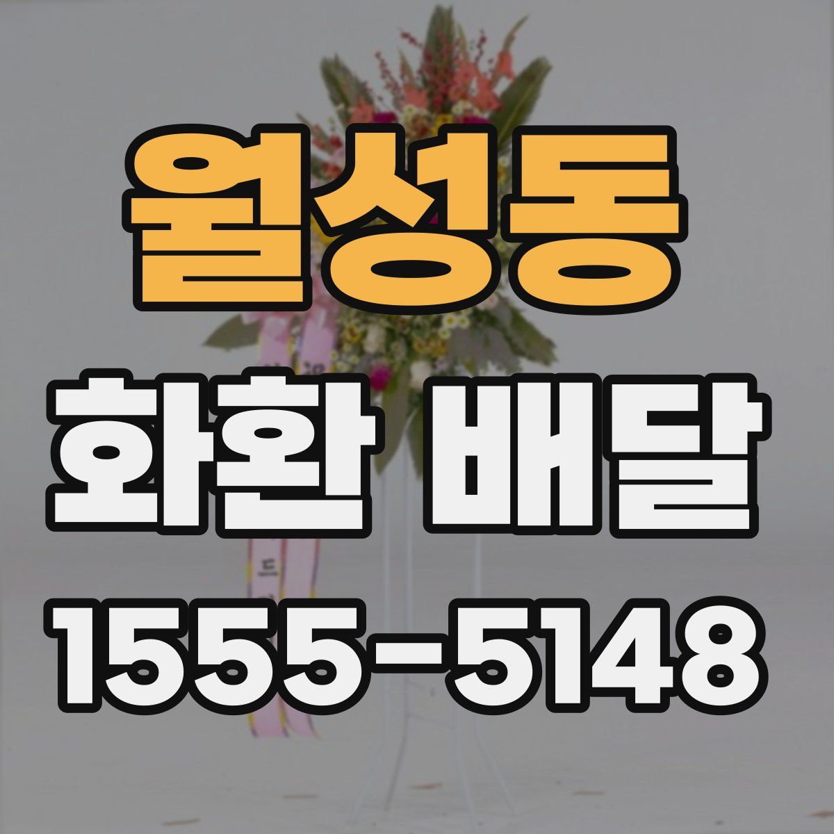 월성동 화환 배달