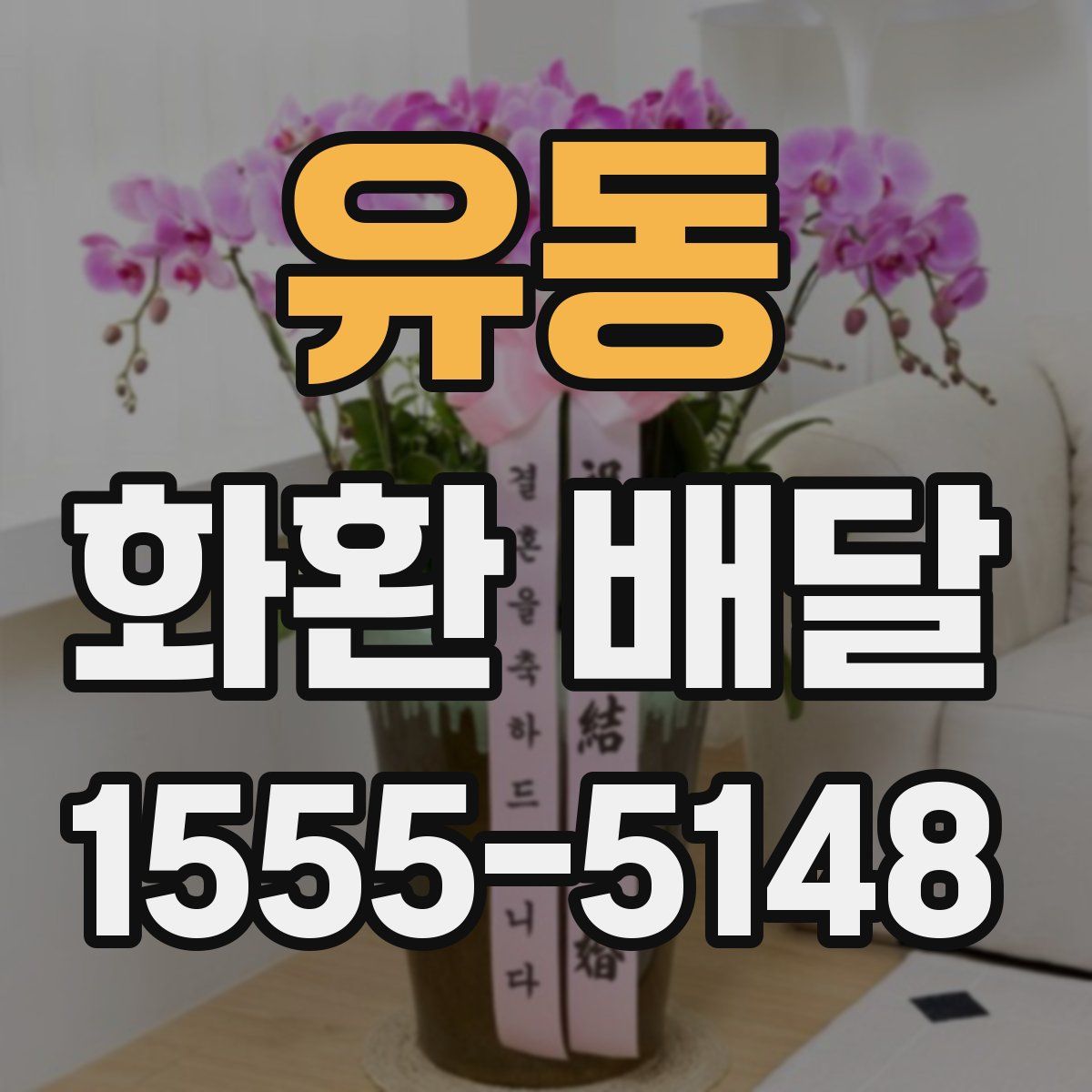 유동 화환 배달