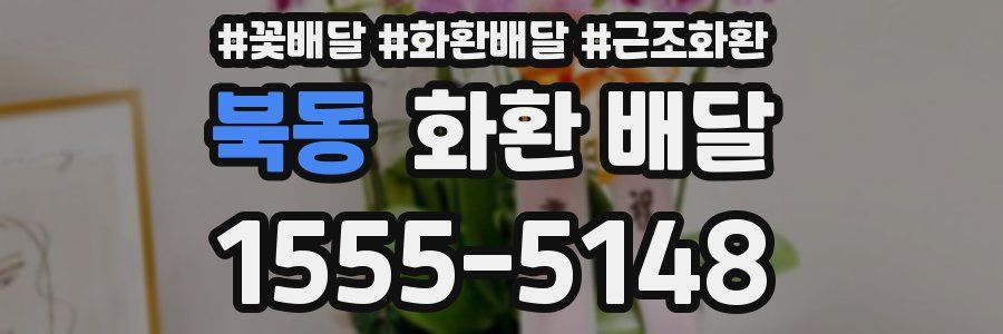 북동 화환 배달