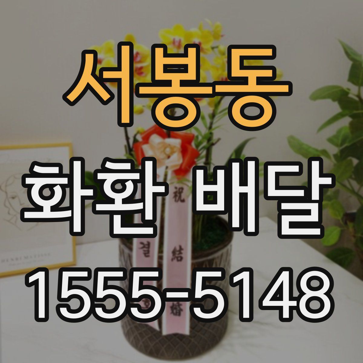 서봉동 화환 배달
