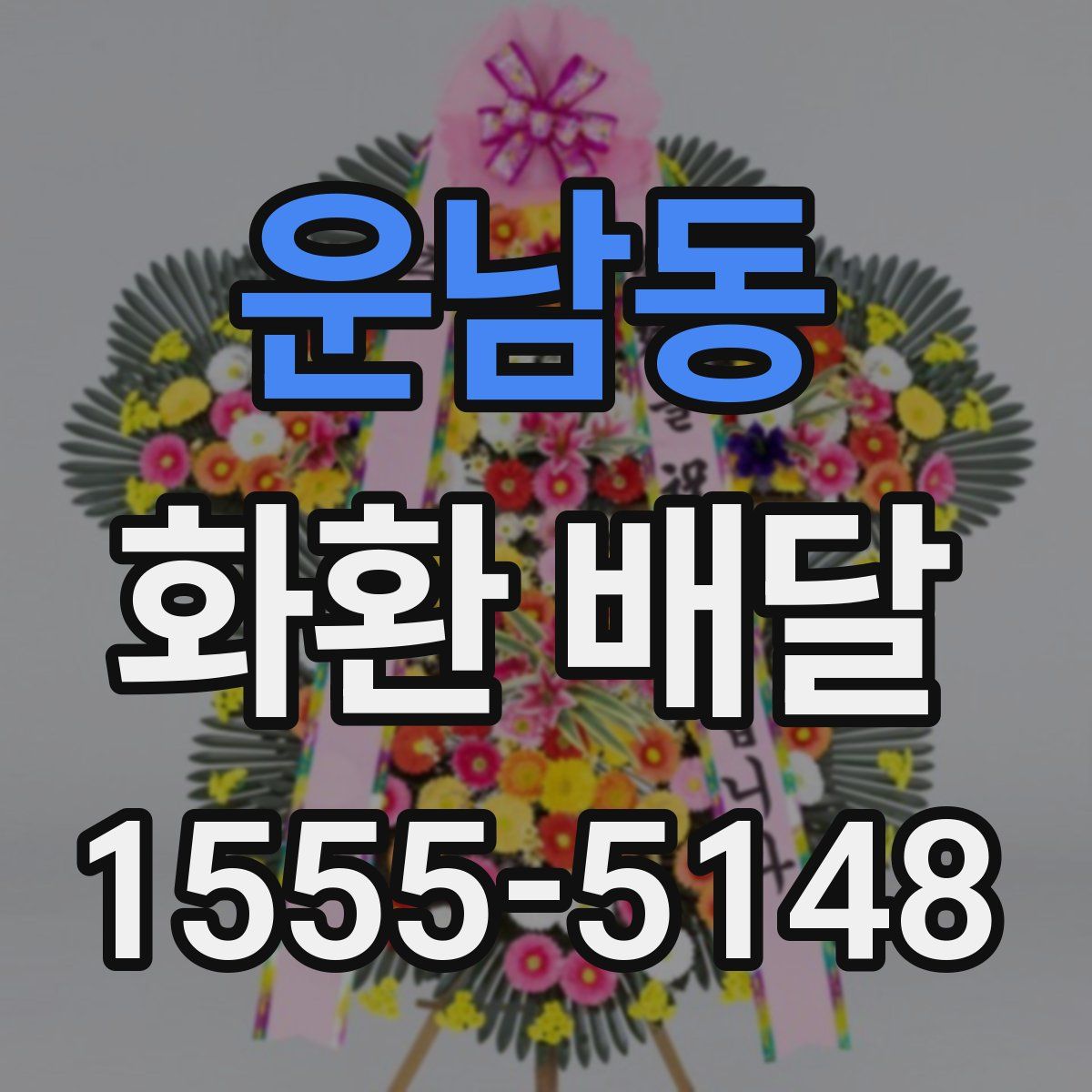 운남동 화환 배달