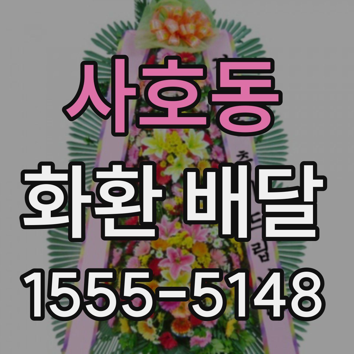 사호동 화환 배달