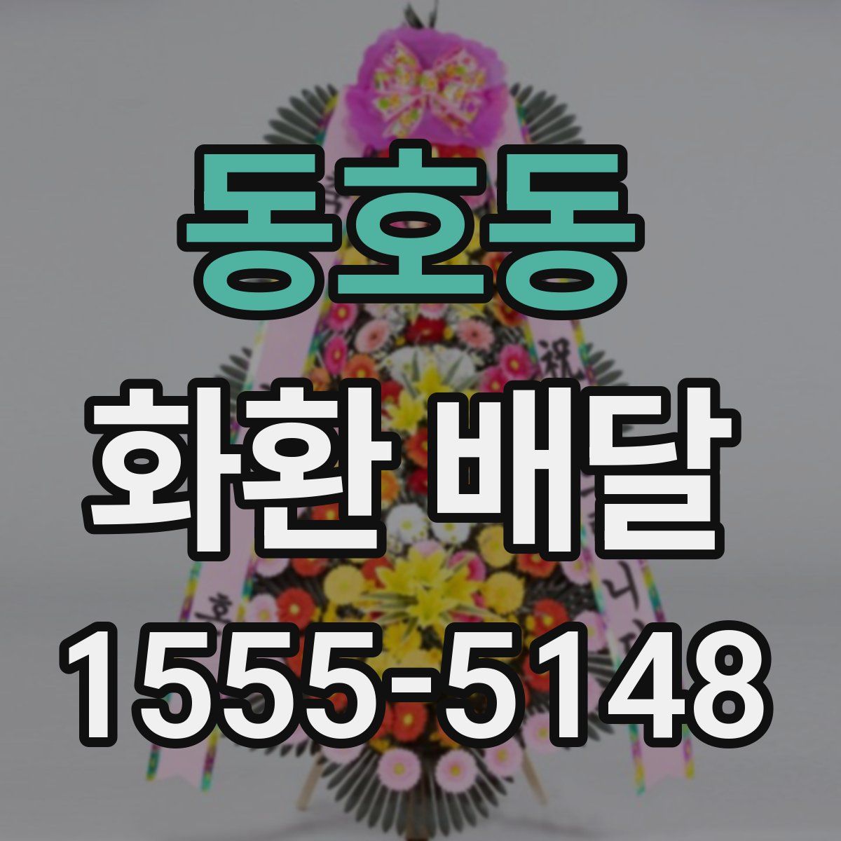 동호동 화환 배달