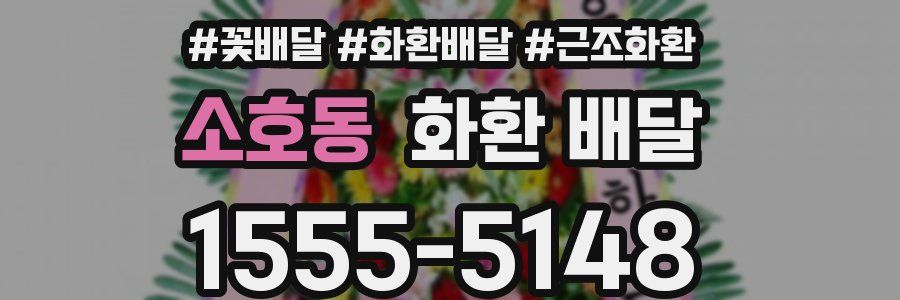 소호동 화환 배달
