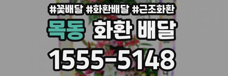 목동 화환 배달