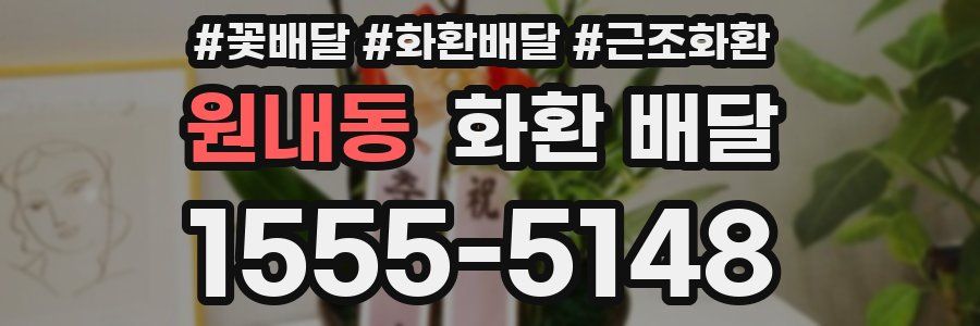 원내동 화환 배달