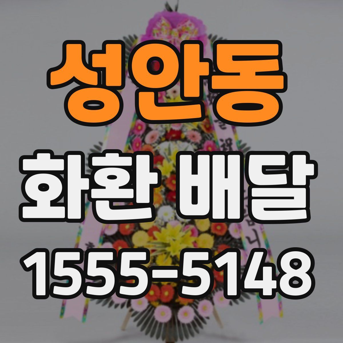 성안동 화환 배달