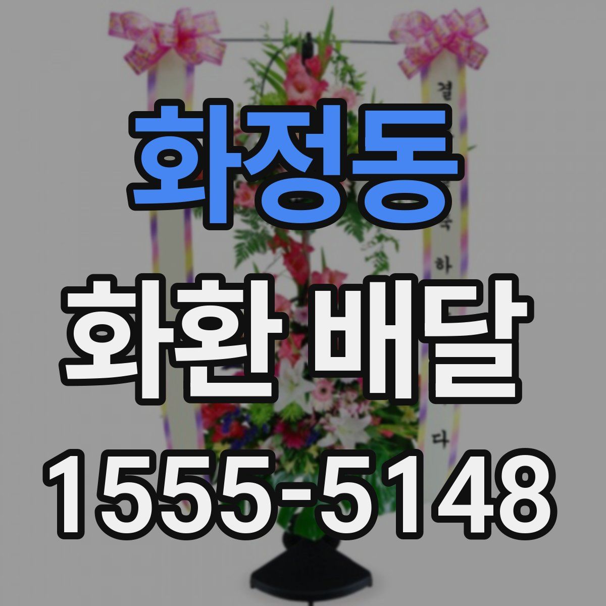 화정동 화환 배달