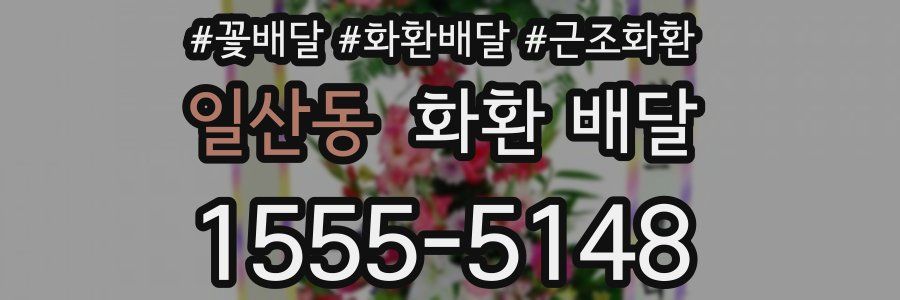 일산동 화환 배달
