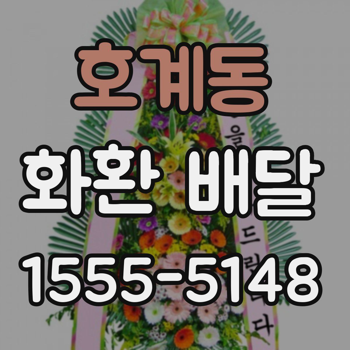 호계동 화환 배달