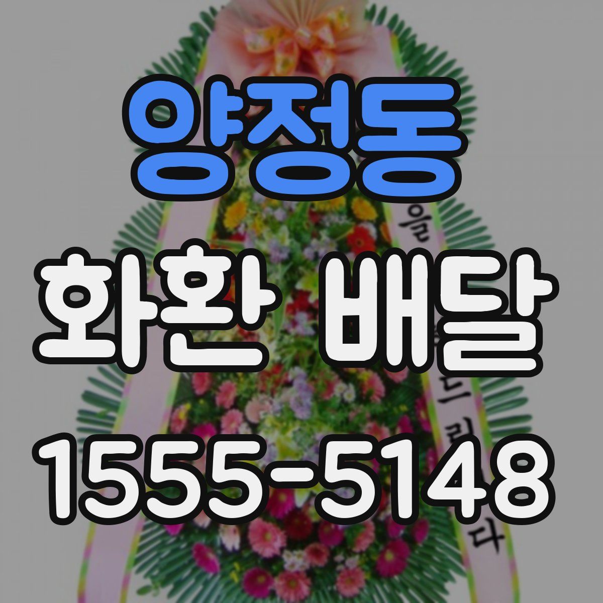 양정동 화환 배달