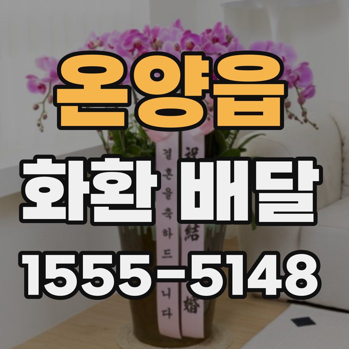온양읍 화환 배달