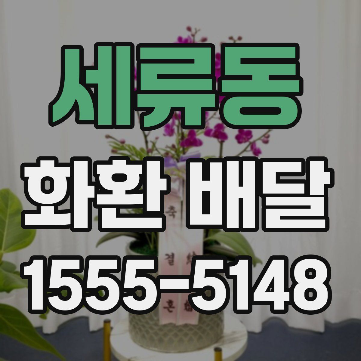 세류동 화환 배달