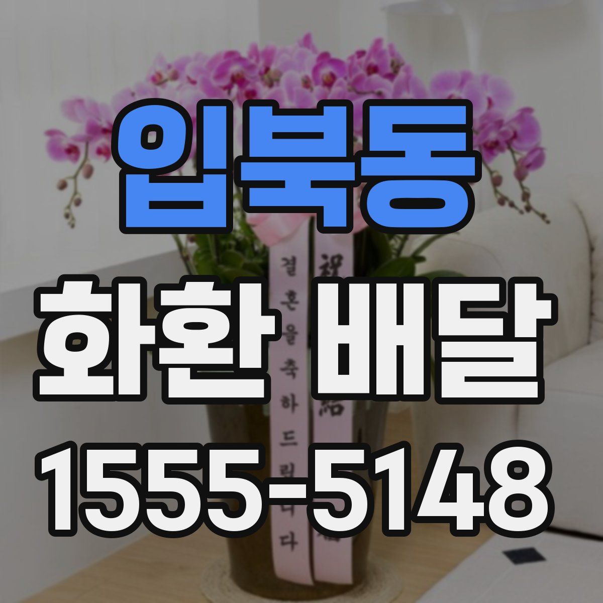 입북동 화환 배달