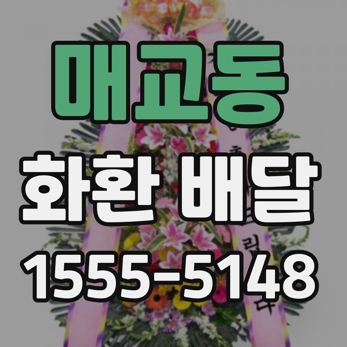 매교동 화환 배달