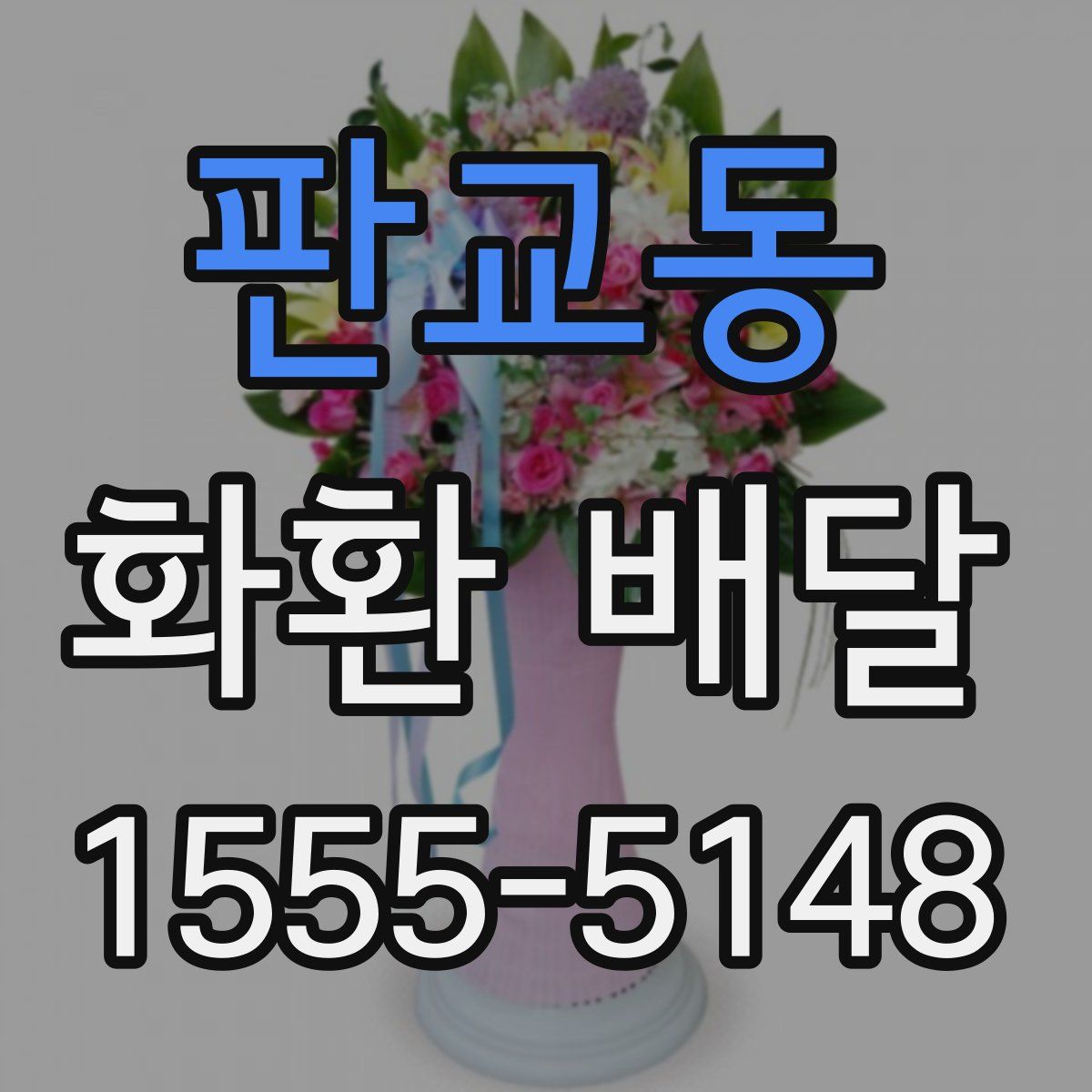 판교동 화환 배달