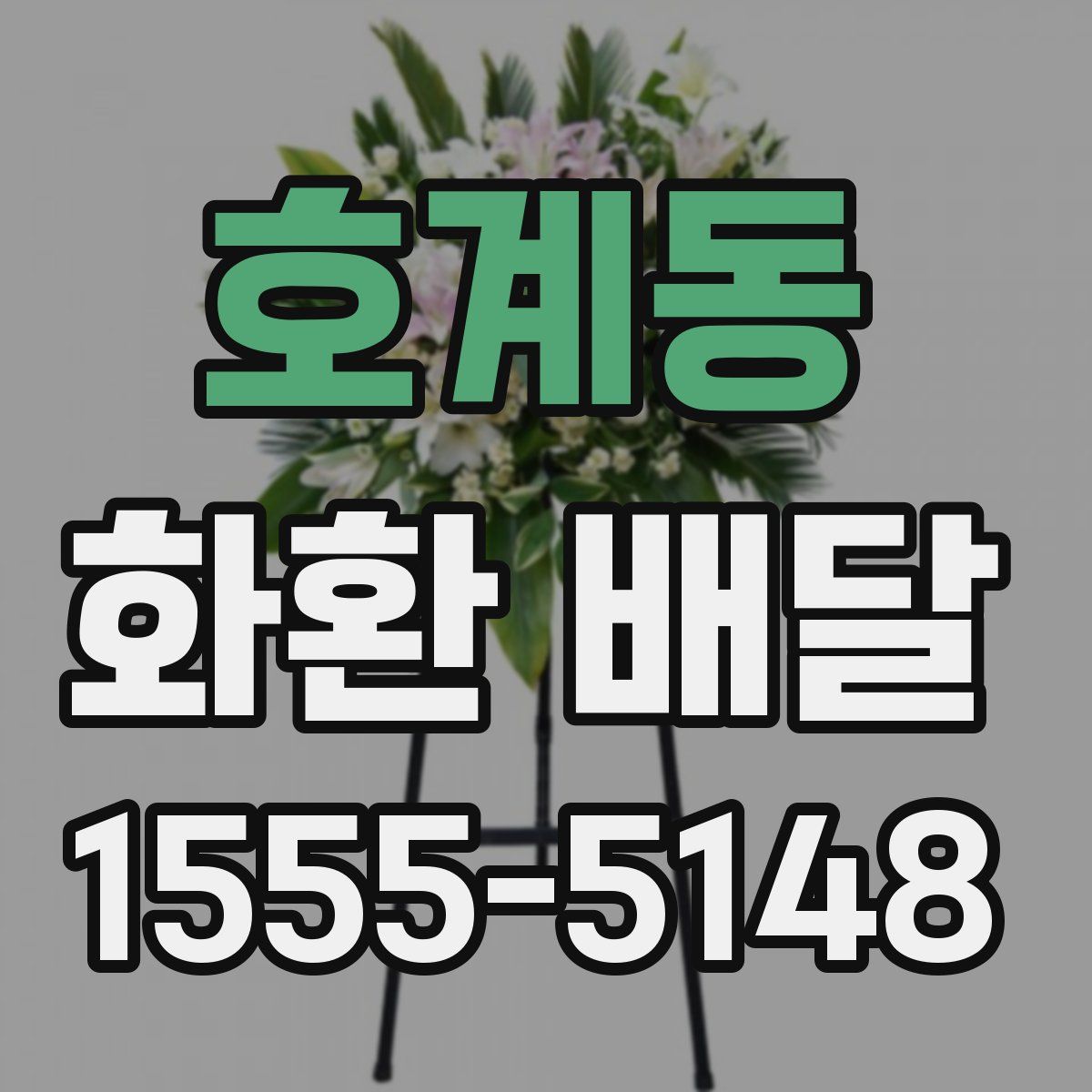 호계동 화환 배달