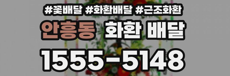 안흥동 화환 배달