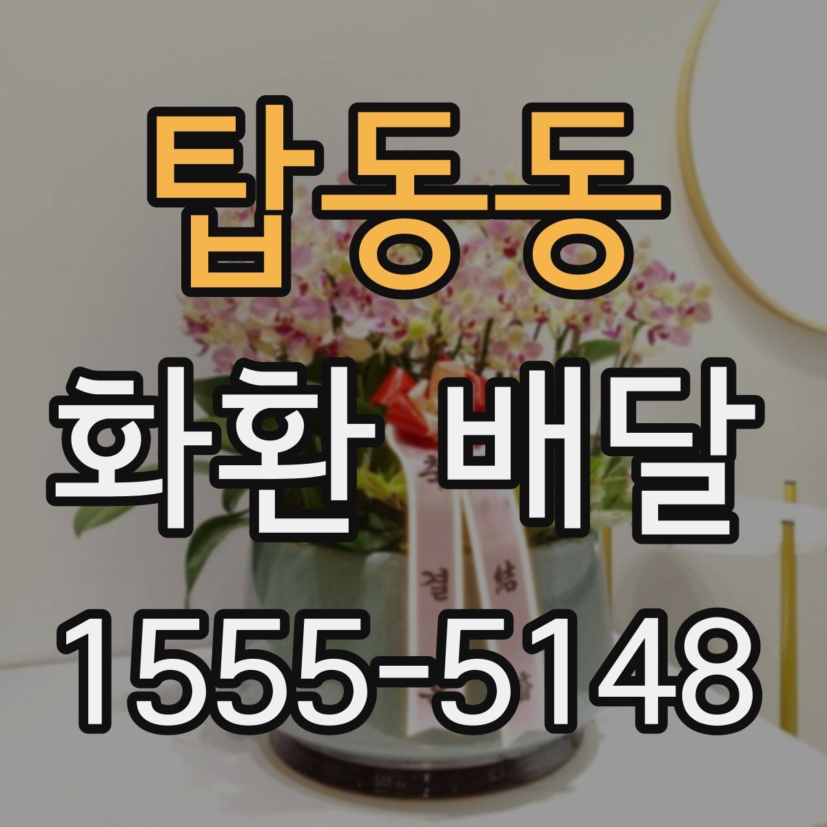 탑동동 화환 배달