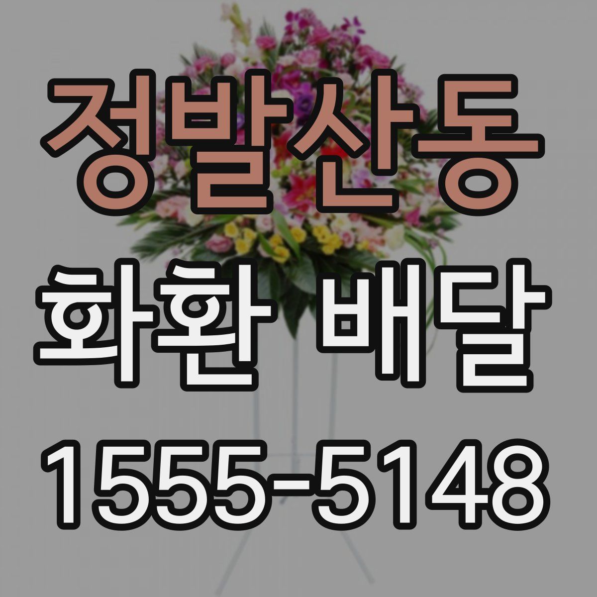 정발산동 화환 배달