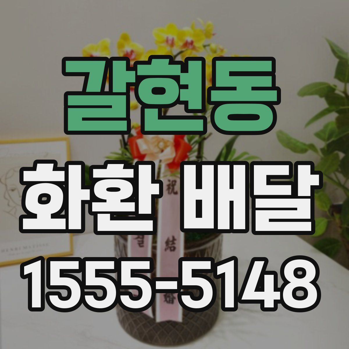 갈현동 화환 배달