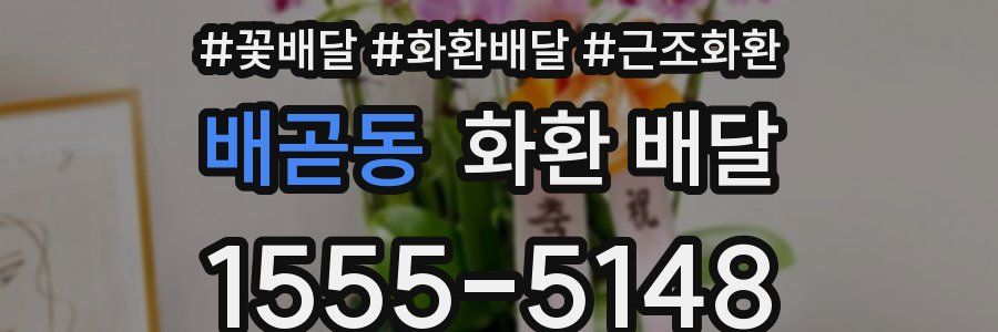 배곧동 화환 배달
