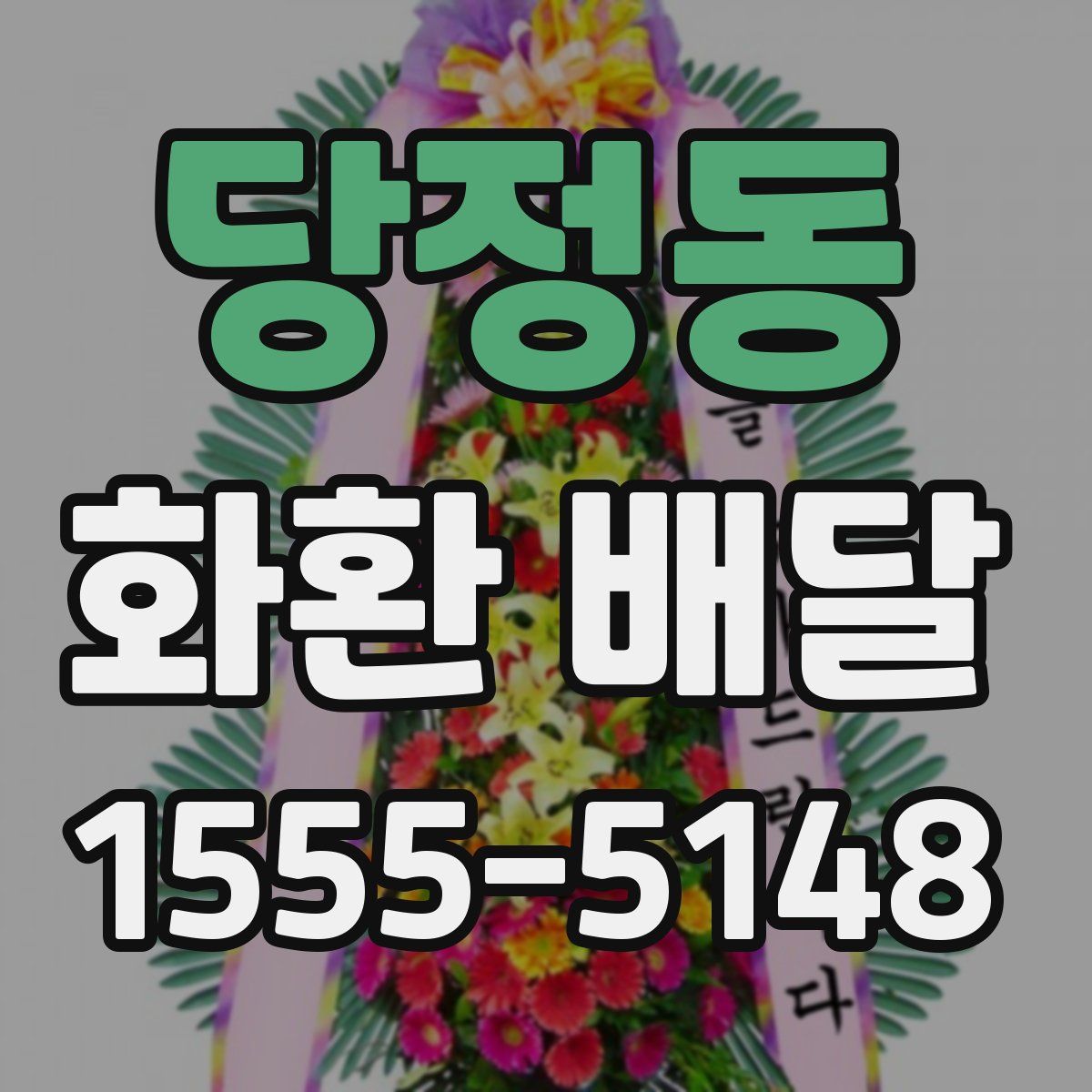 당정동 화환 배달