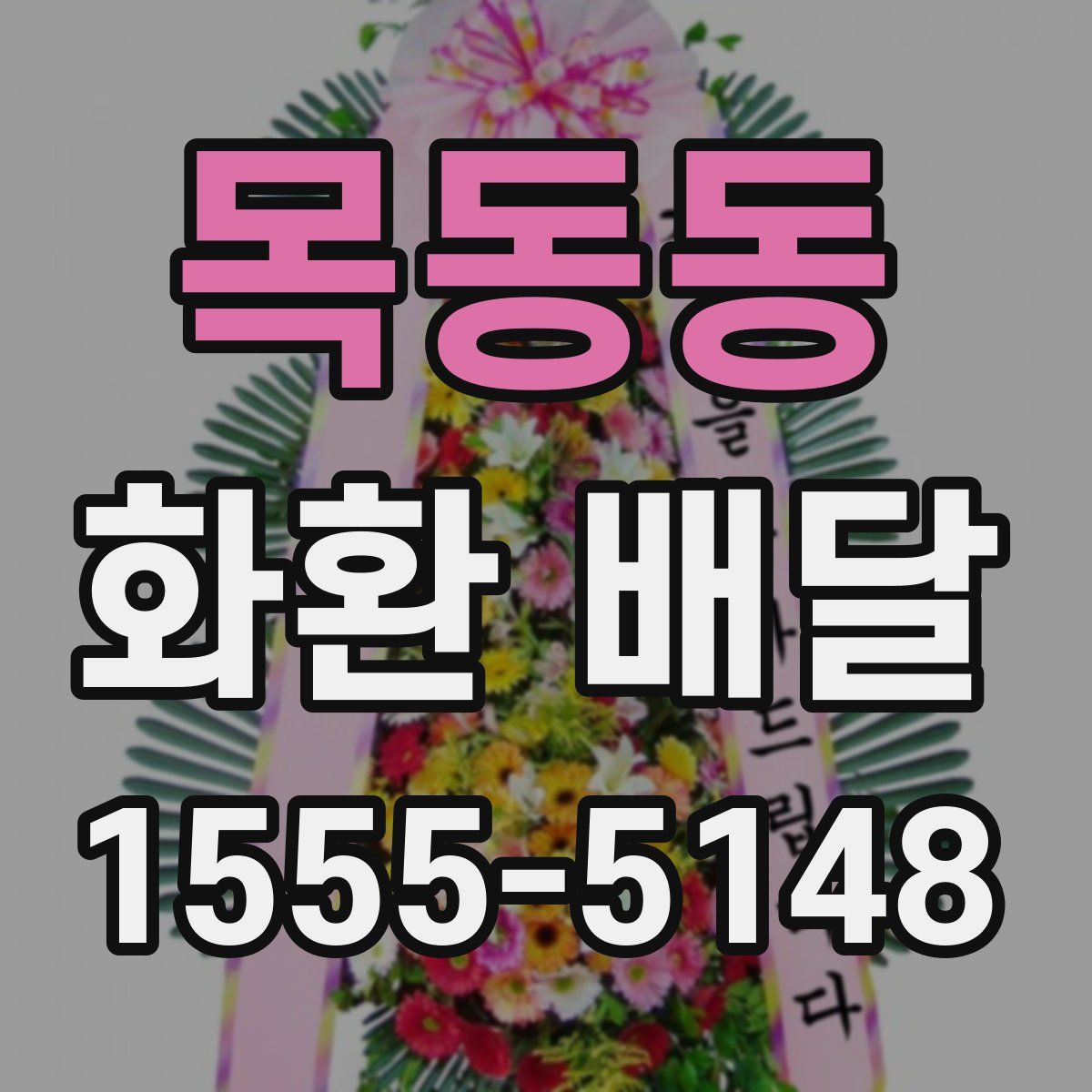 목동동 화환 배달