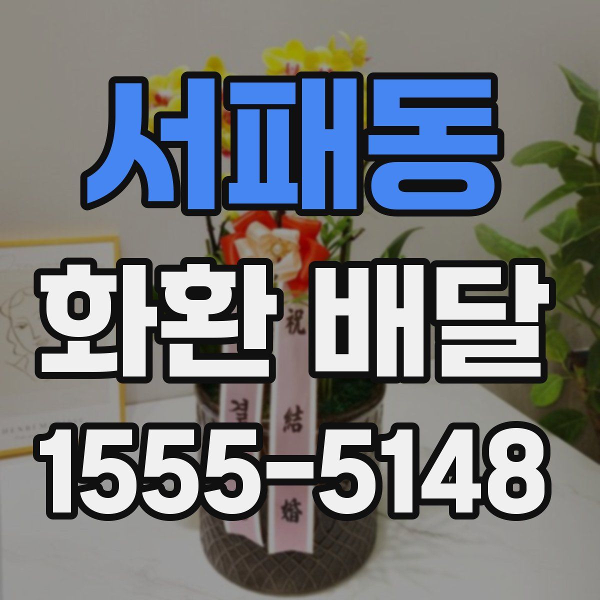 서패동 화환 배달