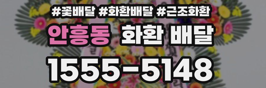 안흥동 화환 배달