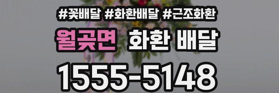 월곶면 화환 배달
