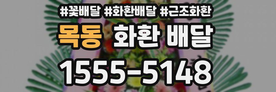 목동 화환 배달