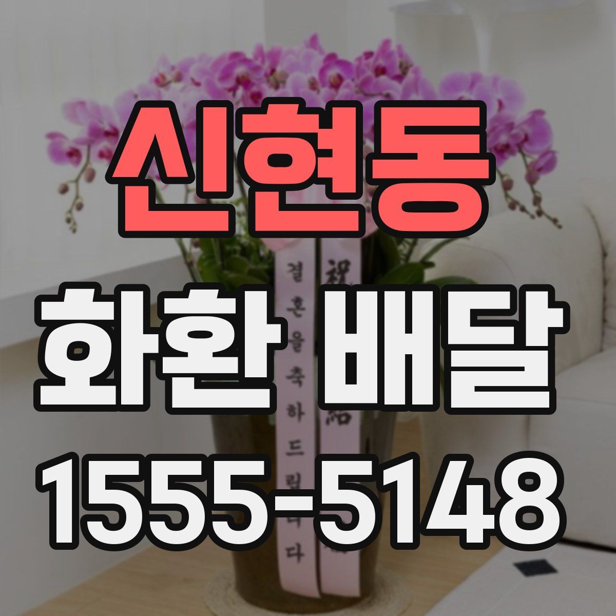 신현동 화환 배달