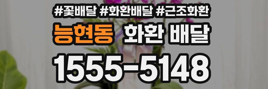 능현동 화환 배달