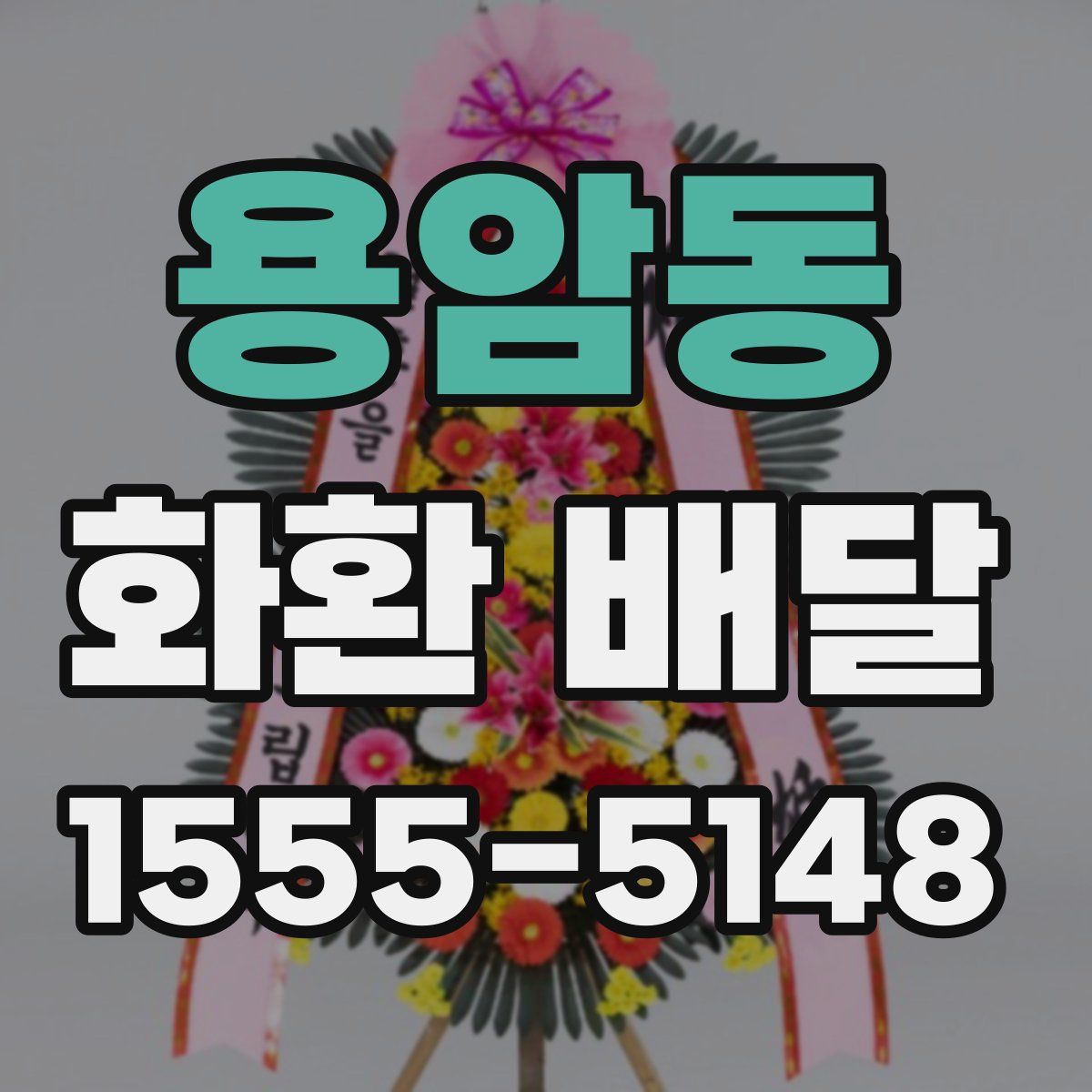용암동 화환 배달