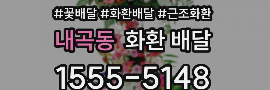 내곡동 화환 배달
