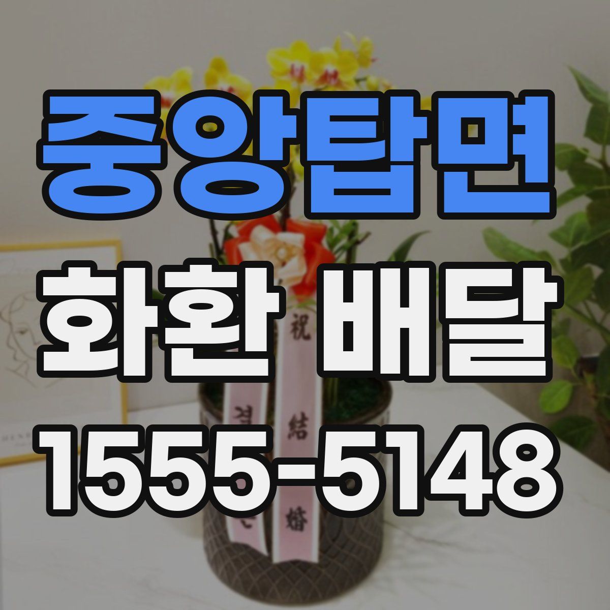 중앙탑면 화환 배달